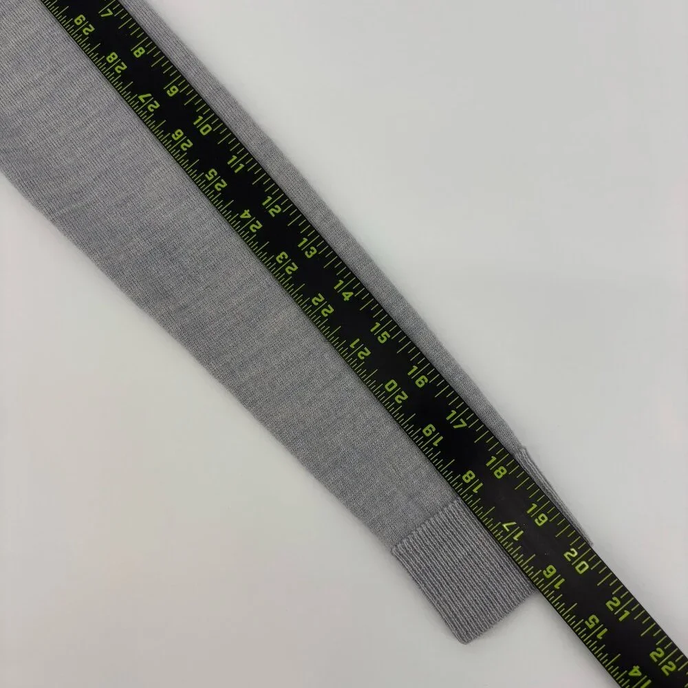 Lululemon‎ Tied To You Sweater Size 4 Heathered Gray Wool Long Sleeve *Read*